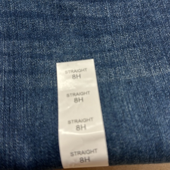 Sonoma Flexwear Straight Five Pocket Medium Wash Adjustable Boys Jeans 8 H NWT - Picture 6 of 8